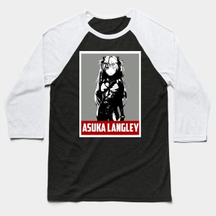 Asuka Langley Baseball T-Shirt